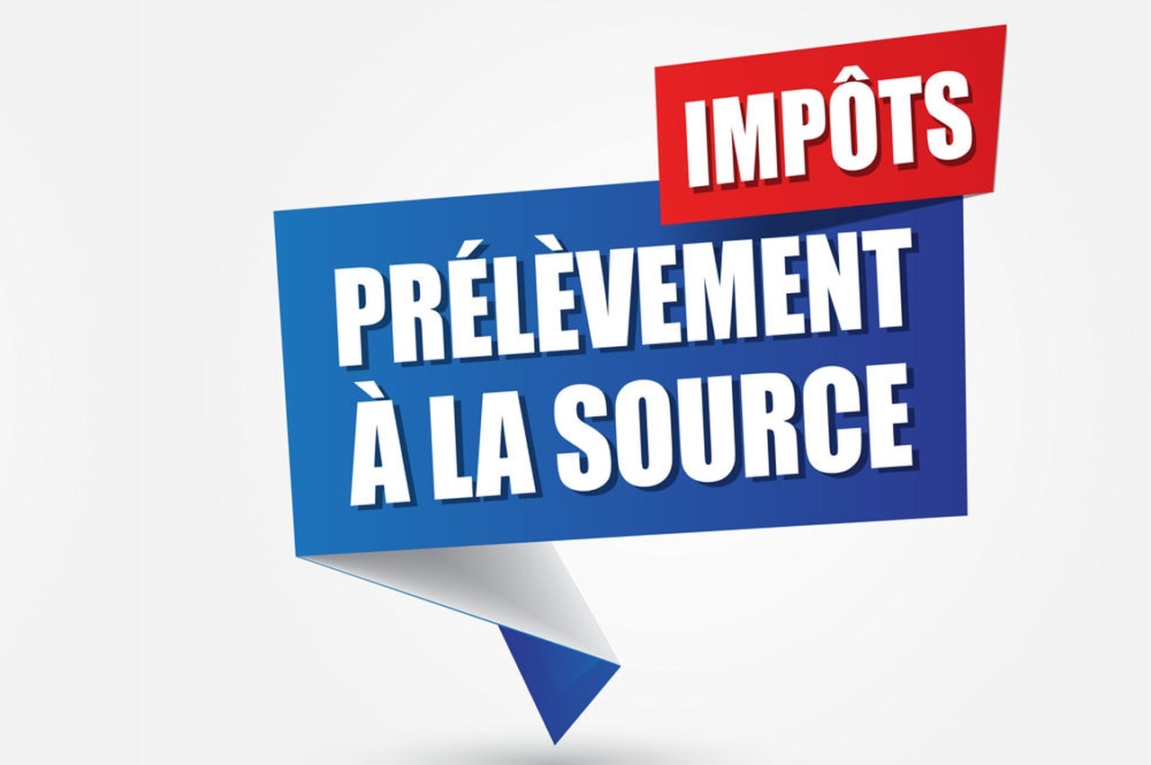 Logo de présentation du dispositif de prélèvement à la source